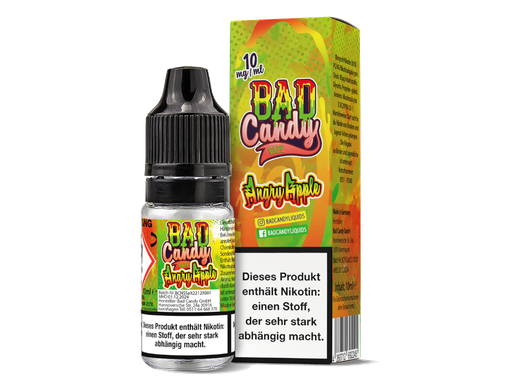 [BCNSL10AA-10] Bad Candy Liquids - Angry Apple - Nikotinsalz Liquid 10 mg/ml