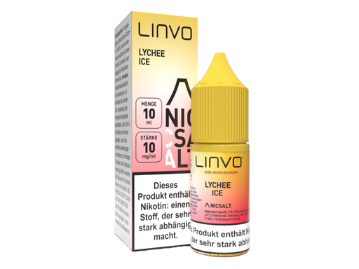 [LBNSL10LI-10-H] Linvo - Lychee Ice - Nikotinsalz Liquid 10 mg/ml 10er Packung