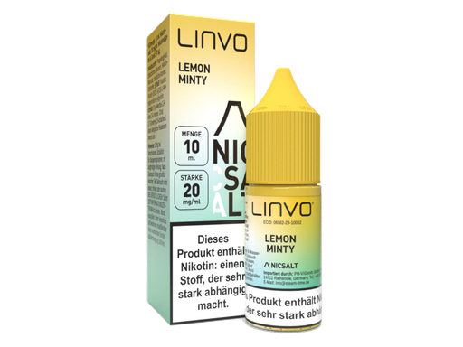 [LBNSL10LM-20] Linvo - Lemon Minty - Nikotinsalz Liquid 20 mg/ml