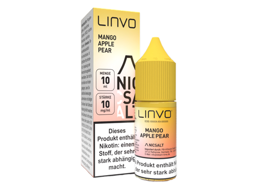 [LBNSL10MP-10] Linvo - Mango Apple Pear - Nikotinsalz Liquid 10 mg/ml