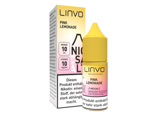 [LBNSL10PL-10] Linvo - Pink Lemonade - Nikotinsalz Liquid 10 mg/ml