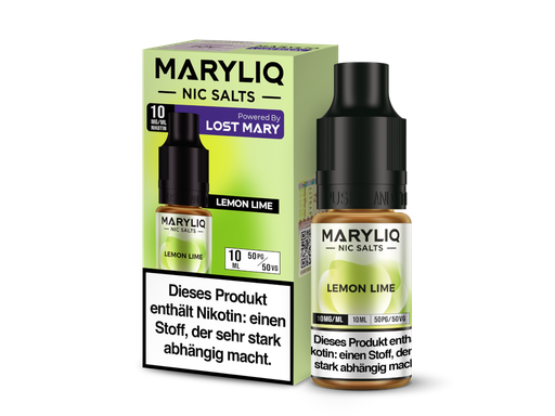 [MLNSL10LL-10] MARYLIQ - Lemon Lime - Nikotinsalz Liquid 10 mg/ml
