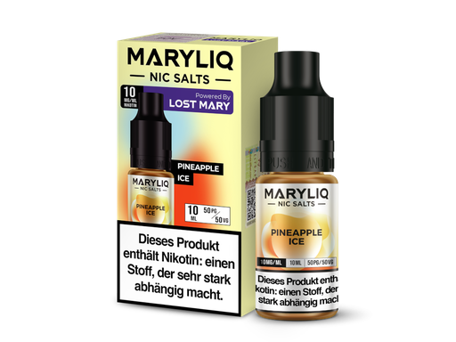 [MLNSL10PI-10] MARYLIQ - Pineapple Ice - Nikotinsalz Liquid 10 mg/ml