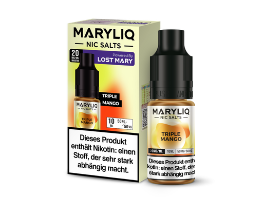 [MLNSL10TM-20-K] MARYLIQ - Triple Mango - Nikotinsalz Liquid 20 mg/ml 200er Packung