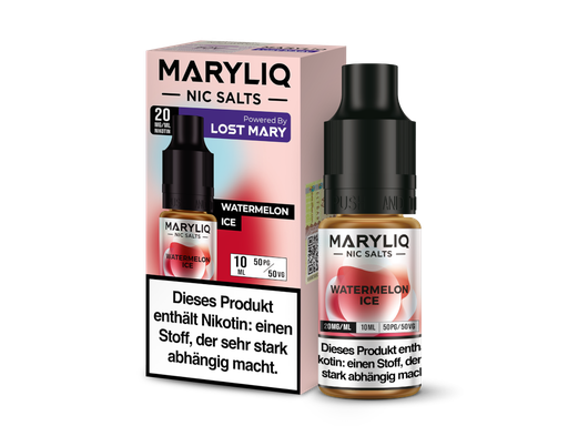[MLNSL10WI-20] MARYLIQ - Watermelon Ice - Nikotinsalz Liquid 20 mg/ml