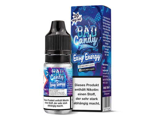 [BCNSL10EE-20-H] Bad Candy Liquids - Easy Energy - Nikotinsalz Liquid 20 mg/ml 10er Packung