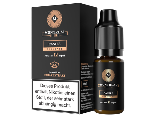 [MTL10CA-12] Montreal Original - Castle E-Zigaretten Liquid 12 mg/ml