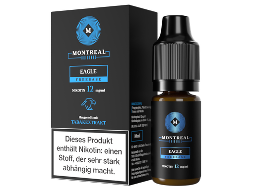 [MTL10EA-12] Montreal Original - Eagle E-Zigaretten Liquid 12 mg/ml