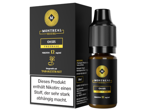 [MTL10OA-12] Montreal Original - Oasis E-Zigaretten Liquid 12 mg/ml