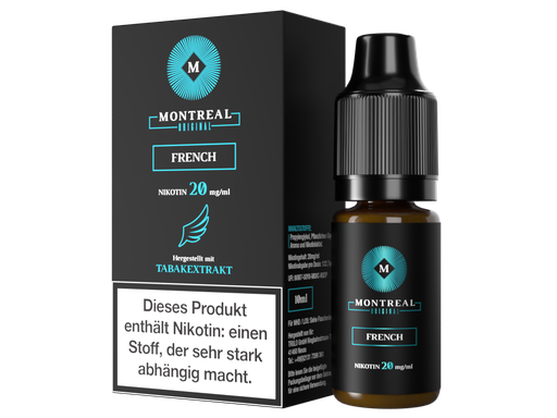 [MTNSL10FR-20] Montreal Original - French - Nikotinsalz Liquid 20 mg/ml
