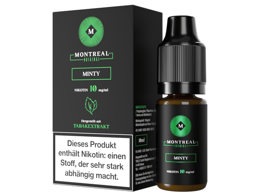 [MTNSL10MI-10] Montreal Original - Minty - Nikotinsalz Liquid 10 mg/ml