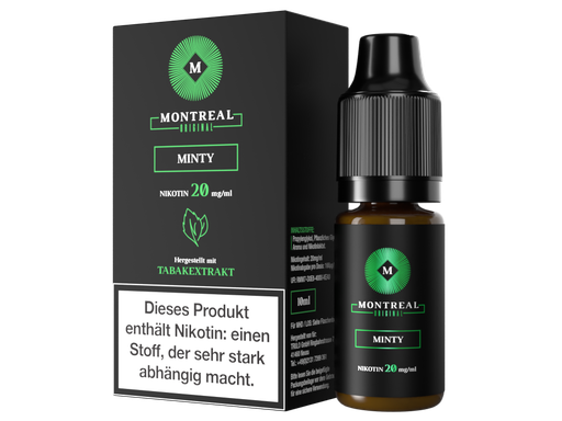 [MTNSL10MI-20] Montreal Original - Minty - Nikotinsalz Liquid 20 mg/ml