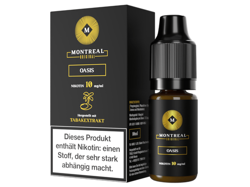 [MTNSL10OA-10] Montreal Original - Oasis - Nikotinsalz Liquid 10 mg/ml