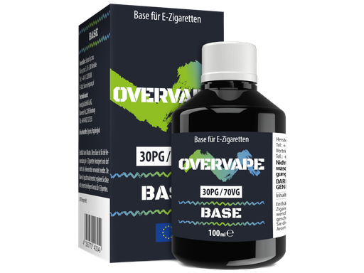 [OPB100B-37] Overvape - 100 ml Basis 30PG/70VG 0 mg/ml