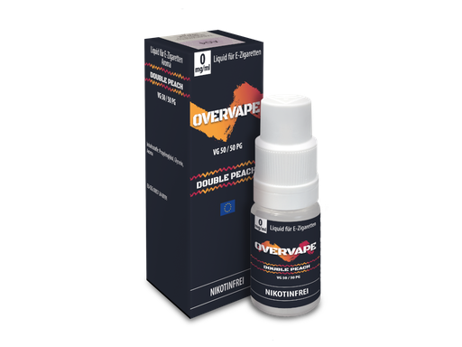 [OPNSL10DP-0] Overvape - Double Peach - Nikotinsalz Liquid 0 mg/ml