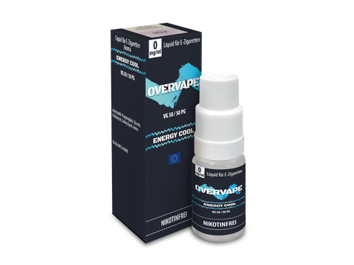 [OPNSL10EC-0-K] Overvape - Energy Cool - Nikotinsalz Liquid 0 mg/ml 560er Packung
