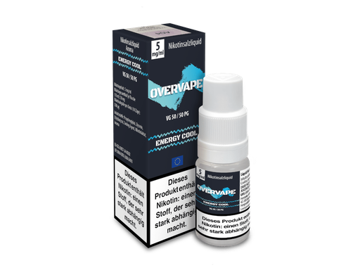 [OPNSL10EC-5] Overvape - Energy Cool - Nikotinsalz Liquid 5 mg/ml