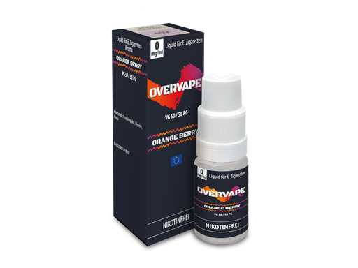 [OPNSL10OB-0-H] Overvape - Orange Berry - Nikotinsalz Liquid 0 mg/ml 5er Packung
