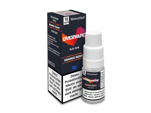 [OPNSL10OB-10-H] Overvape - Orange Berry - Nikotinsalz Liquid 10 mg/ml 5er Packung