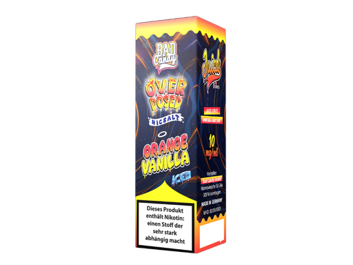 [BCNSL10JOV-10-H] Bad Candy Liquids - Juicd - Overdosed Orange Vanilla - Nikotinsalz Liquid 10 mg/ml 10er Packung