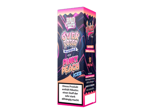 [BCNSL10JPP-10] Bad Candy Liquids - Juicd - Overdosed Pinky Peach - Nikotinsalz Liquid 10 mg/ml