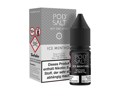 [PTNSL10IM-11] Pod Salt - Ice Menthol - Nikotinsalz Liquid 11 mg/ml