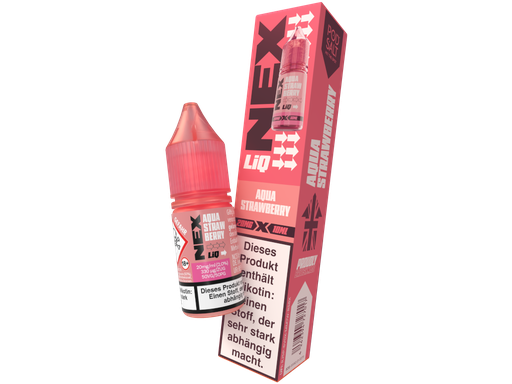 [PTNSL10NAS-20-K] Pod Salt - NexLiq - Aqua Strawberry - Nikotinsalz Liquid 20 mg/ml 200er Packung