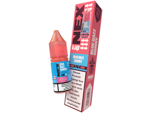 [PTNSL10NBG-0] Pod Salt - NexLiq - Blue Razz Gummy - Nikotinsalz Liquid 0 mg/ml