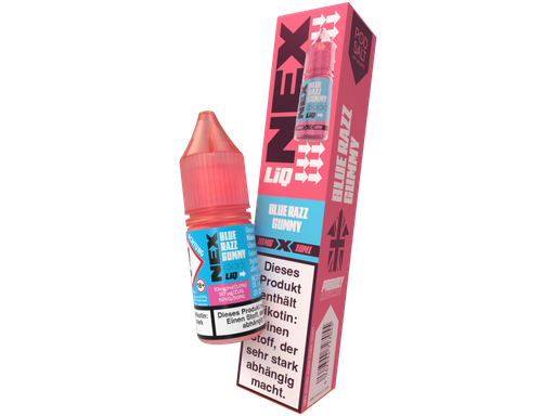 [PTNSL10NBG-10-H] Pod Salt - NexLiq - Blue Razz Gummy - Nikotinsalz Liquid 10 mg/ml 10er Packung