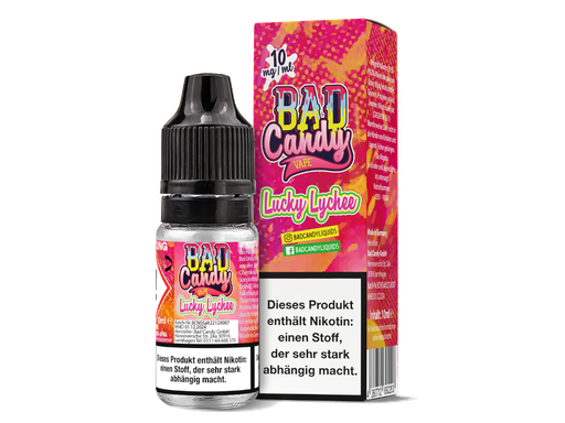 [BCNSL10LL-10] Bad Candy Liquids - Lucky Lychee - Nikotinsalz Liquid 10 mg/ml