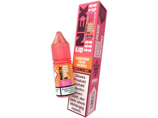 [PTNSL10NMP-10] Pod Salt - NexLiq - Mango Peach Frozen Pineapple - Nikotinsalz Liquid 10 mg/ml