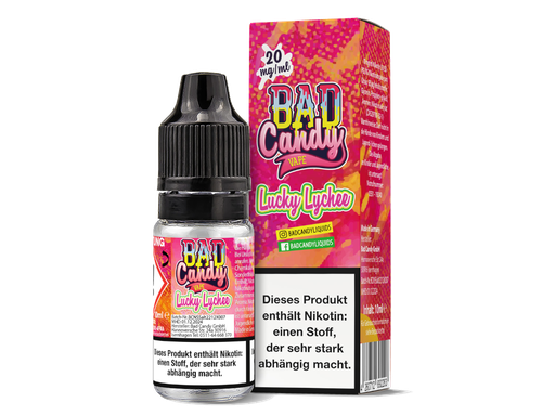 [BCNSL10LL-20-H] Bad Candy Liquids - Lucky Lychee - Nikotinsalz Liquid 20 mg/ml 10er Packung