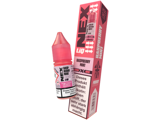 [PTNSL10NRM-20-K] Pod Salt - NexLiq - Raspberry Mint - Nikotinsalz Liquid 20 mg/ml 200er Packung