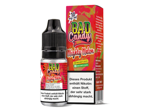 [BCNSL10ME-10] Bad Candy Liquids - Mighty Melon - Nikotinsalz Liquid 10 mg/ml