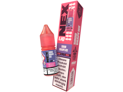 [PTNSL10NSI-10-H] Pod Salt - NexLiq - Sour Grape Ice - Nikotinsalz Liquid 10 mg/ml 10er Packung