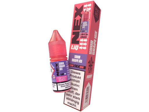 [PTNSL10NSI-20] Pod Salt - NexLiq - Sour Grape Ice - Nikotinsalz Liquid 20 mg/ml