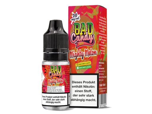 [BCNSL10ME-20] Bad Candy Liquids - Mighty Melon - Nikotinsalz Liquid 20 mg/ml