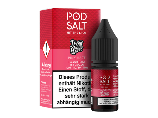 [PTNSL10PH-11-K] Pod Salt Fusion - Pink Haze - Nikotinsalz Liquid 11 mg/ml 100er Packung
