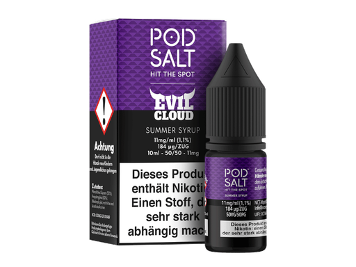 [PTNSL10SS-11] Pod Salt Fusion - Summer Syrup - Nikotinsalz Liquid 11 mg/ml