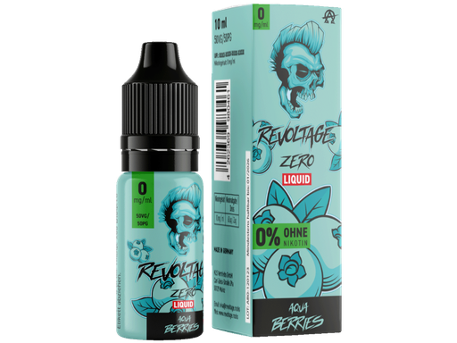[REEL10AB-0] Revoltage - Aqua Berries - Hybrid Nikotinsalz Liquid 0 mg/ml
