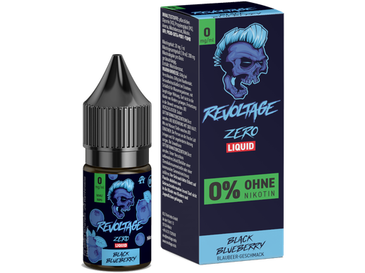 [REEL10BB-0] Revoltage - Black Blueberry - Hybrid Nikotinsalz Liquid 0 mg/ml