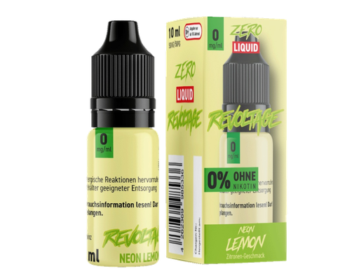 [REEL10BN-0-H] Revoltage - Neon Lemon - Hybrid Nikotinsalz Liquid 0 mg/ml 15er Packung