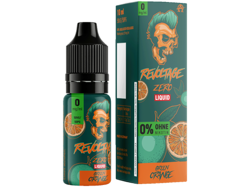 [REEL10GO-0] Revoltage - Green Orange - Hybrid Nikotinsalz Liquid 0 mg/ml