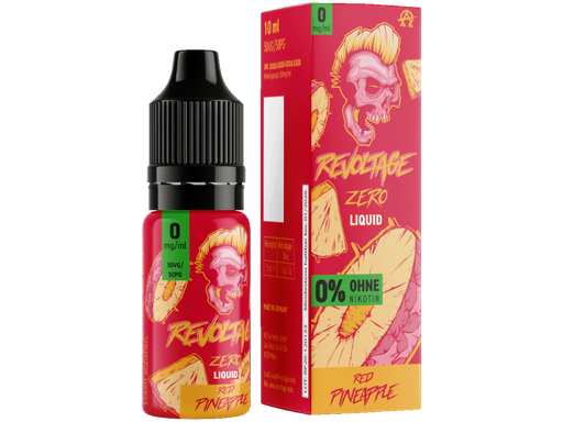 [REEL10RP-0-H] Revoltage - Red Pineapple - Hybrid Nikotinsalz Liquid 0 mg/ml 15er Packung