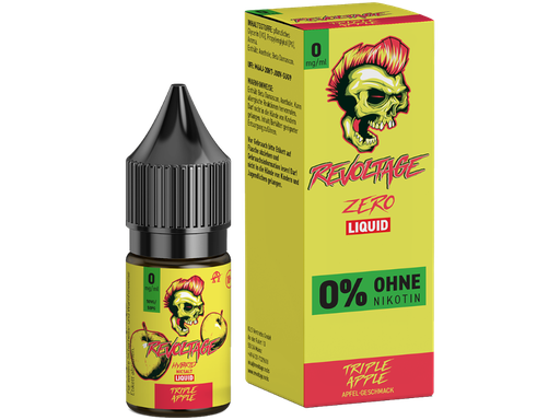 [REEL10TA-0] Revoltage - Triple Apple - Hybrid Nikotinsalz Liquid 0 mg/ml