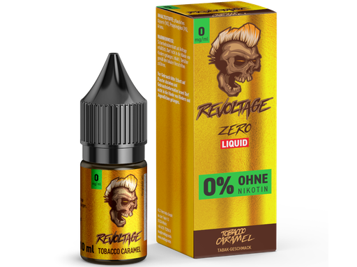 [REEL10TC-0] Revoltage - Tobacco Caramel - Hybrid Nikotinsalz Liquid 0 mg/ml