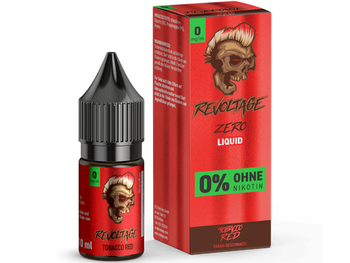 [REEL10TR-0] Revoltage - Tobacco Red - Hybrid Nikotinsalz Liquid 0 mg/ml