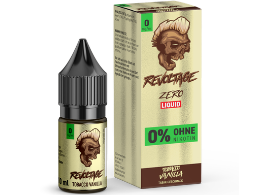 [REEL10TV-0-H] Revoltage - Tobacco Vanilla - Hybrid Nikotinsalz Liquid 0 mg/ml 15er Packung