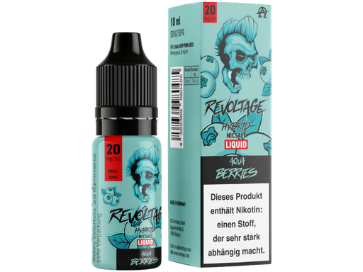 [REL10AB-20] Revoltage - Aqua Berries - Hybrid Nikotinsalz Liquid 20 mg/ml