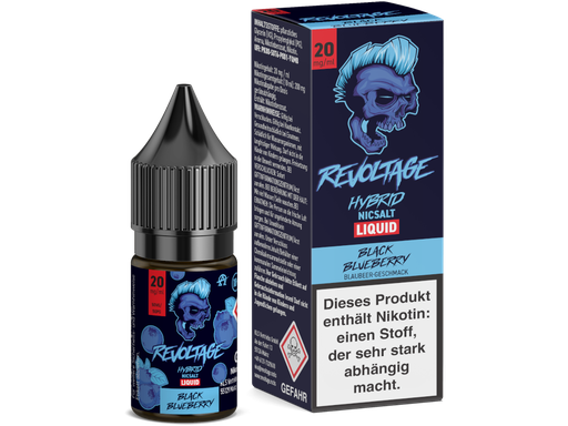 [REL10BB-20] Revoltage - Black Blueberry - Hybrid Nikotinsalz Liquid 20 mg/ml